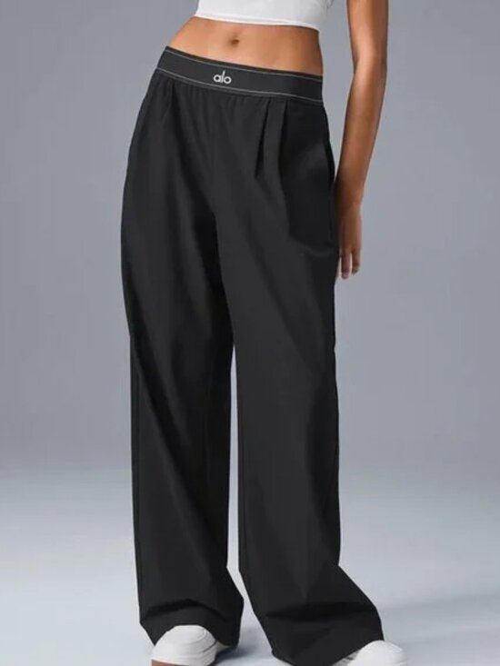 ALO Yoga Pants - 🌙New ALO Yoga Loose-fitting Yoga Pants Regular  Inner Seam Length 30 inche